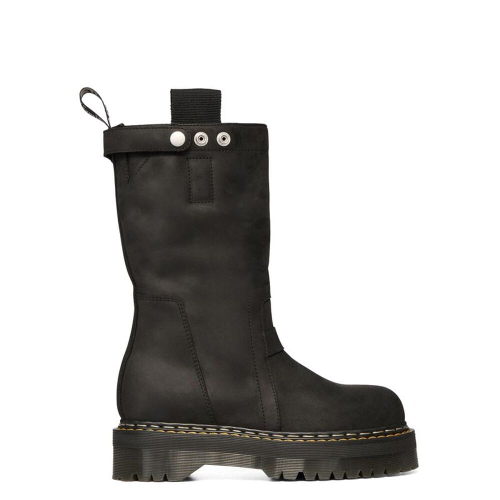 Rick Owens X Dr. Martens Black Shoes Women